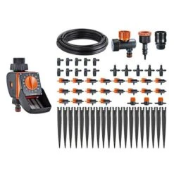 Claber Drip Irrigation Kit With Logica Timer - 90766