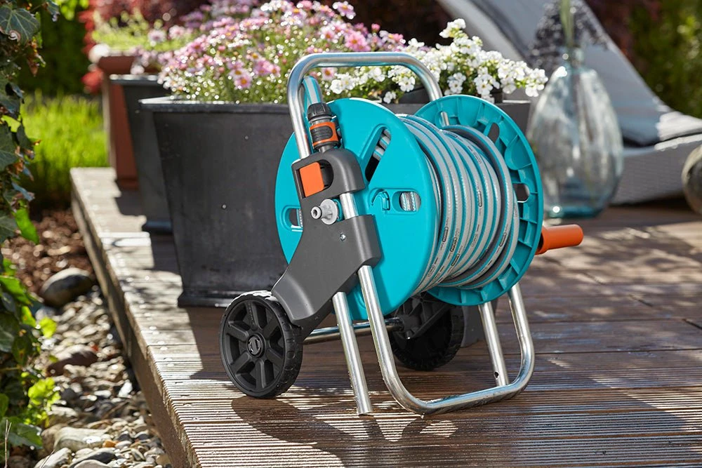 Gardena CleverRoll S Hose Reel Kit W/ 30m Hose - 18502 - Image 6